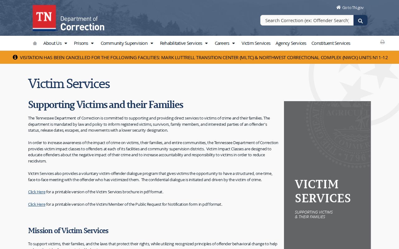 Tennessee VINELink custody alert instructions for Houston County